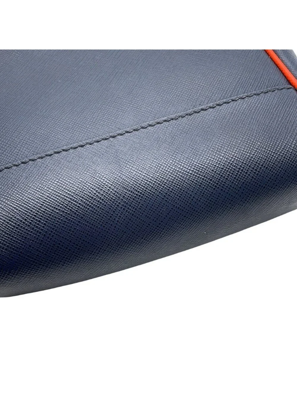 Prada Shoulder Bag Triangle Logo Saffiano Leather
